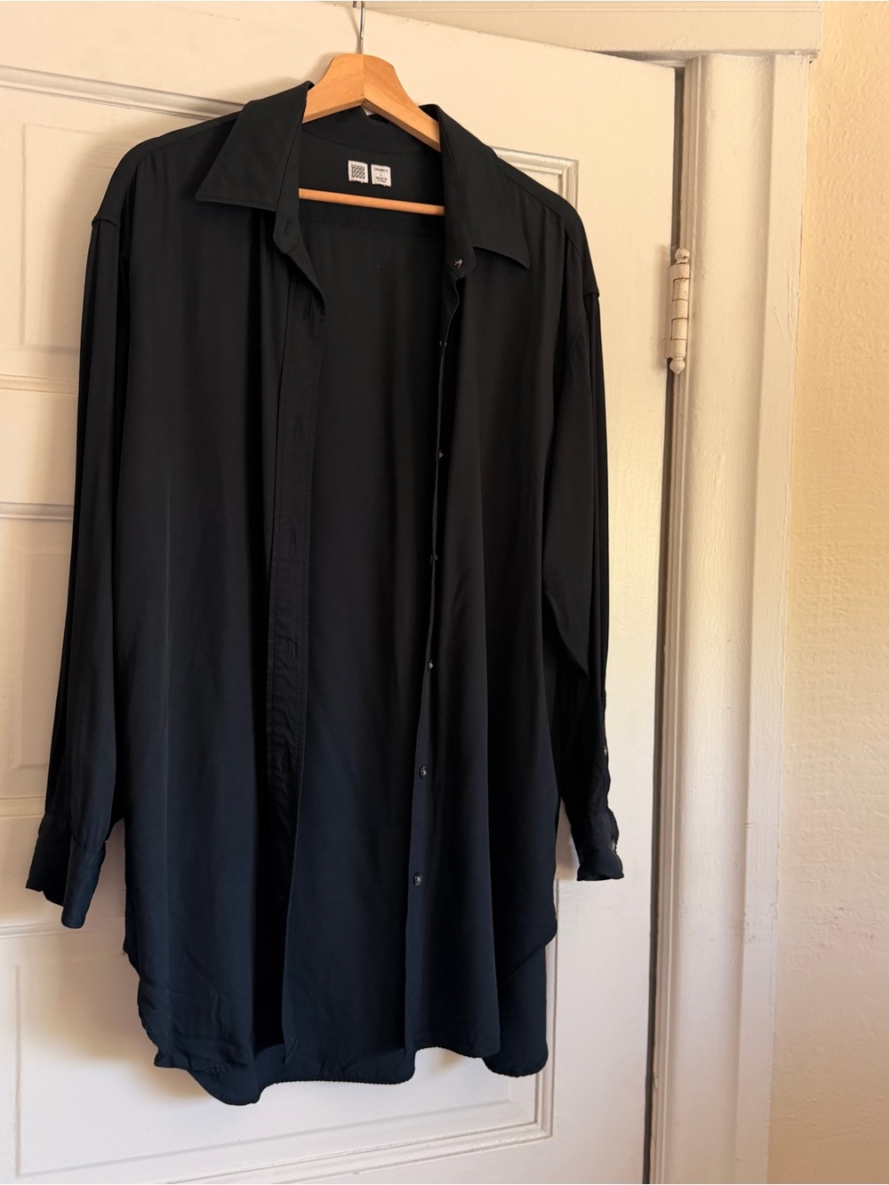 Uniqlo U Black Shirt Jacket